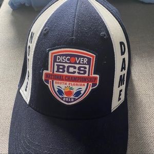 *RARE* Notre Dame BCS Hat